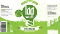 100 Watt Brewery, Fine Fleur Session IPA