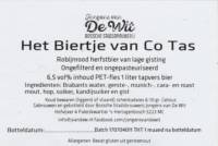 Stadsbrouwerij Jongens van De Wit, Het Biertje Van Co Tas