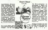 De Brouwkamer, Baarn Stout