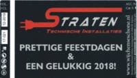 Brouwerij Wijchense Schone, Prettige Feestdagen & Een Gelukkig 2018!