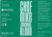 Brouwerij De Kroon Op Leeuwarden, Chef Mike Zeevenkel Blond