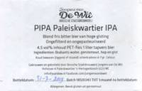 Stadsbrouwerij Jongens van De Wit, Pipa Paleiskwartier IPA