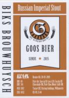 Amateurs, Goos Bier Russian Imperial Stout