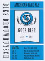 Amateurs, Goos Bier American Pale Ale