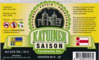 Brouwerij Katuin, Katuiner Saison Farmhouse Ale Brouwerij Katuin, Katuiner Saison Farmhouse Ale