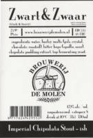 Brouwerij De Molen, Zwart & Zwaar Imperial Chipolata Stout-ish