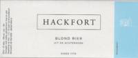 De Biertafel, Hackfort Blond Bier