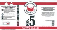 Gebroeders Roodbaard Brouwerij, No. 5  Tarwe Blond