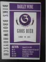 Amateurs, Goos Bier Barley Wine