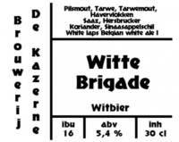 Amateurs, Witte Brigade Witbier