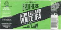 Brothers In Law Brewing, New England White IPA Brothers In Law Brewing, New England White IPA