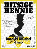 Brouwerij Barelds & Sabel, Hitsige Hennie Blond Brouwerij Barelds & Sabel, Hitsige Hennie Blond