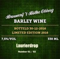 Amateurs, Barley Wine Laurierdrop