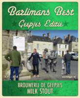 Brouwerij de Geepjes, Barlimans Best Milk Stout