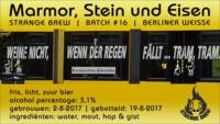 Amateurs, Marmor, Stein und Eisen