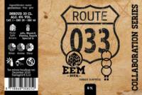 Brouwerij Eembier, Route 033
