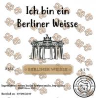 Amateurs, Ich Bine Ein Berliner Weisse