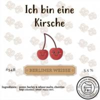 Amateurs, Ich Bin Eine Kirsche Berliner Weisse