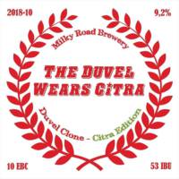 Milky Road Brewery, The Duvel Wears Citra