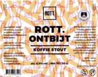 ROTT. Brouwers, Rott. Ontbijt Koffie Stout