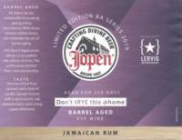 Jopen B.V., Don't Trye This @home Barrel Aged Jamaican Rum
