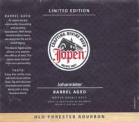 Jopen B.V., Johannieter Barrel Aged Old Forrester Bourbon