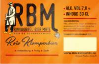 RBM Brouwerij, Roîs Klompenbier