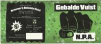Brouwerij Gebalde Vuist, N.P.A.