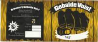 Brouwerij Gebalde Vuist, Vat