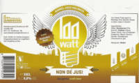 100 Watt Brewery, Non De Jus! Barrel Aged Holiness
