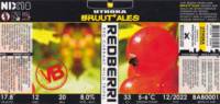 Uthoka Brouwstudio, Bruut' Ales Redberri Red Currant Wild Tripel