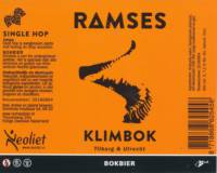 RamsesBier, Klimbok Bokbier