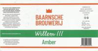 Baarnsche Brouwerij, Willem III Amber