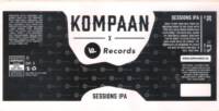 Kompaan Dutch Craft Beer Company, Sessions IPA
