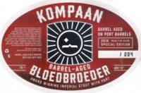 Kompaan Dutch Craft Beer Company, Barrel-aged Bloedbroeder Kompaan Dutch Craft Beer Company, Barrel-aged Bloedbroeder