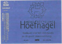 Vlaardingse Bierbrouwerij, Hoefnagel Vlaardingse Bierbrouwerij, Hoefnagel