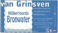Brouwerij De Blauwe Knoop, Van Grinsven Wilbertoords Bronwater