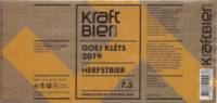 KraftBier, Goej Klèts 2019 Herfstbier