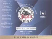 Jopen B.V., Don't Trye This @home Barrel Aged Glen Garioch Whisky
