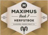 Maximus Brouwerij, Bock 7 Herfstbok