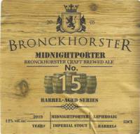 Bronckhorster Brewing Company , Midnightporter Imperial Stout