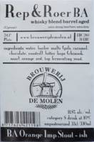 Brouwerij De Molen, Rep & Roer BA Orange Imp Stout-Ish