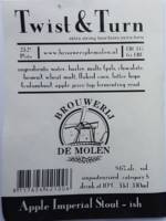 Brouwerij De Molen, Twist & Turn Apple Imperial Stout-Ish