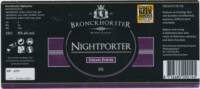 Bronckhorster Brewing Company , Nightporter Strong Porter