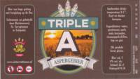 Bierbrouwerij Sint Servattumus, Triple A Aspergebier