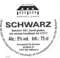 Bierbrouwerij De Schans, Schwarz