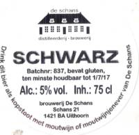 Bierbrouwerij De Schans, Schwarz Bierbrouwerij De Schans, Schwarz