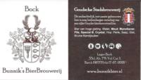 Bunnik's Bierbrouwerij, Bock