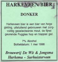 Amateurs, Harkeveen Bier Donker