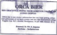 Amateurs, Orca bier Tripel